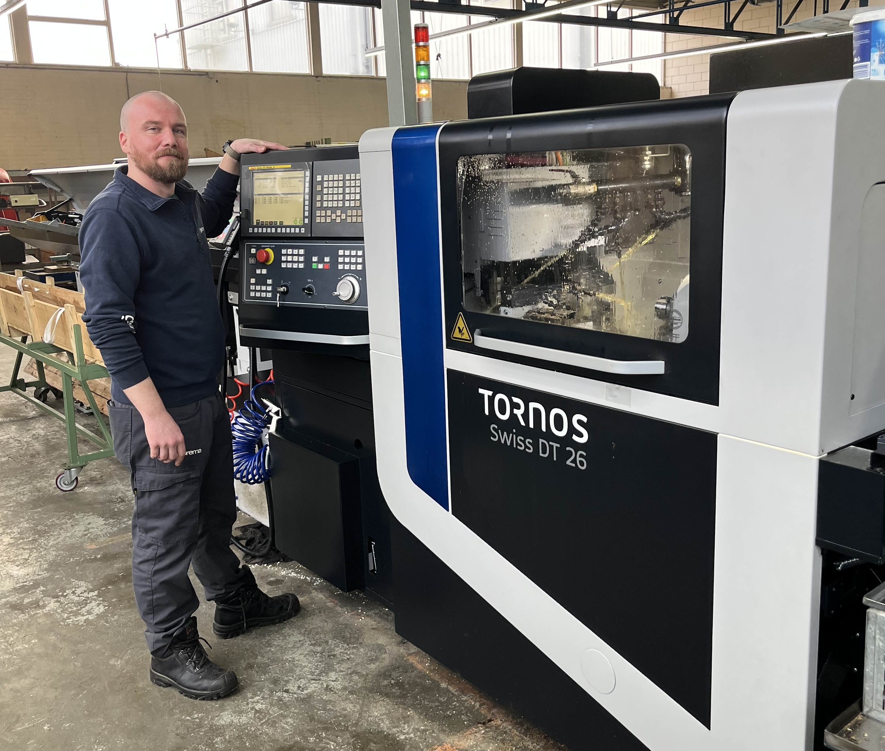 Gebrema investeert opnieuw in Tornos voor uitbreiding van productiecapaciteit