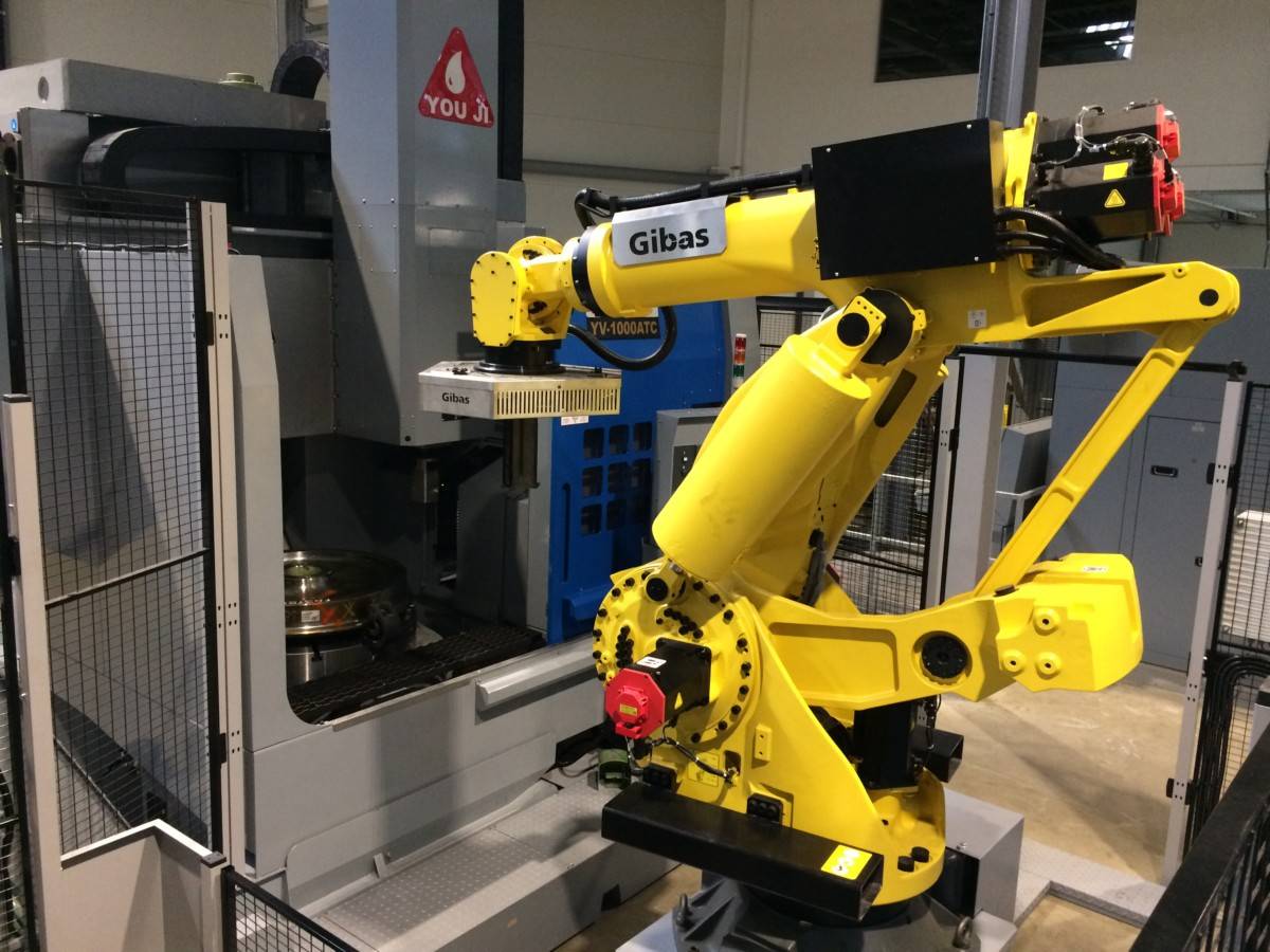 Fanuc Robot voor Machinebelading